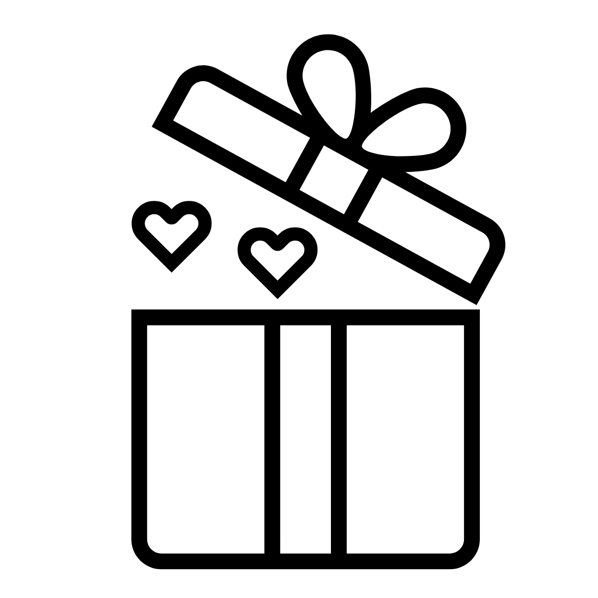 Gift box icon- thoughtful gift ideas for any occasion.